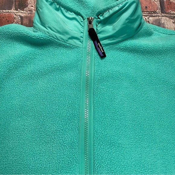 Patagonia Synchilla Marsupial Fleece 1/2 Zip Pullover Jacket Womens Small S Blue - Picture 4 of 9